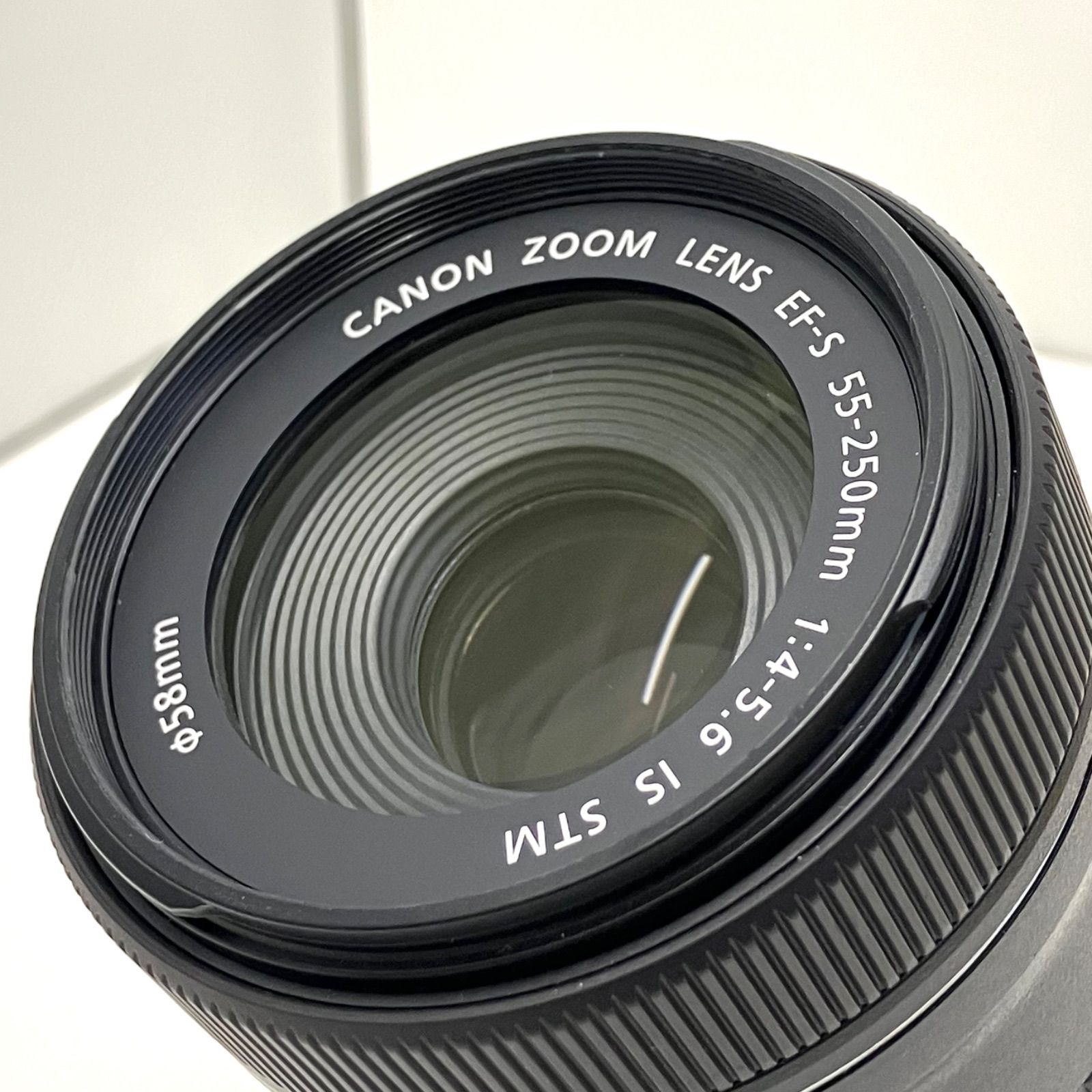 キヤノン CANON EF-S 55-250mm F4-5.6 IS STM 09655】 Canon Zoom Lens