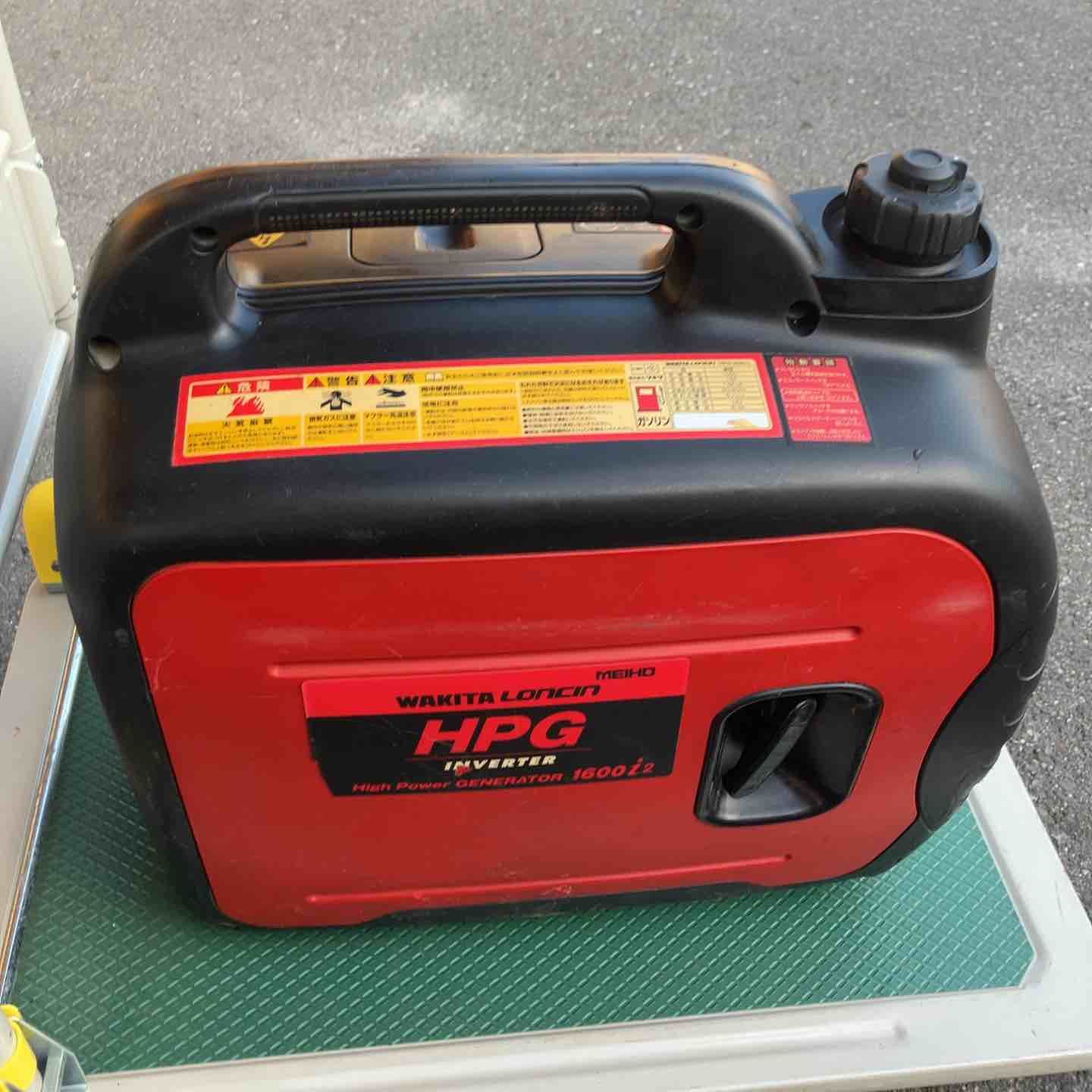 美品 ワキタ MEIHO インバーター発電機 HPG3000i MEIHO インバーター 