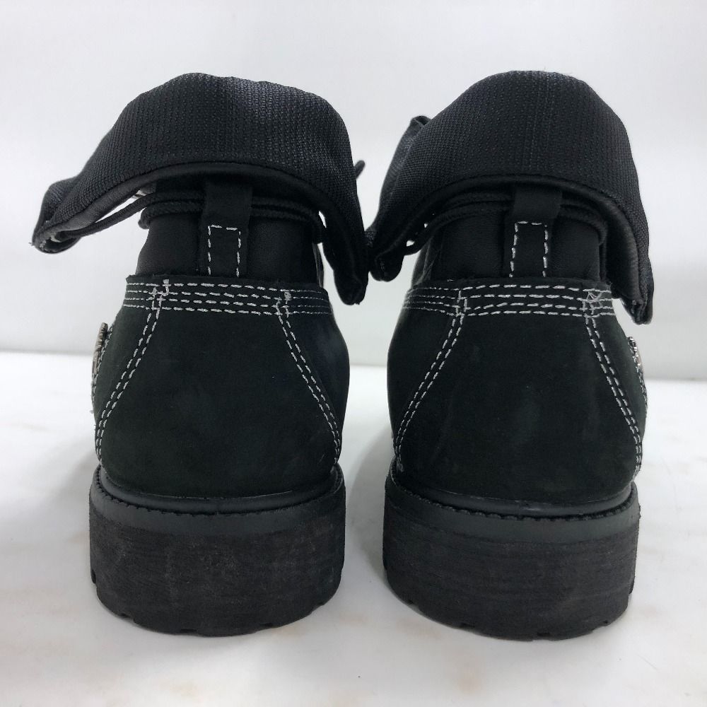 26.5 ティンバーランド　黒　ロールアップ　Timberland Timberland ROLL TOP BOOT 〔ティンバーランド ロールトップ