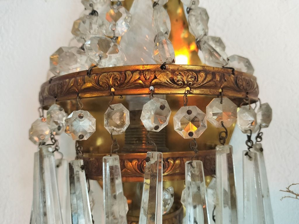 ガラスドロップ ランプ