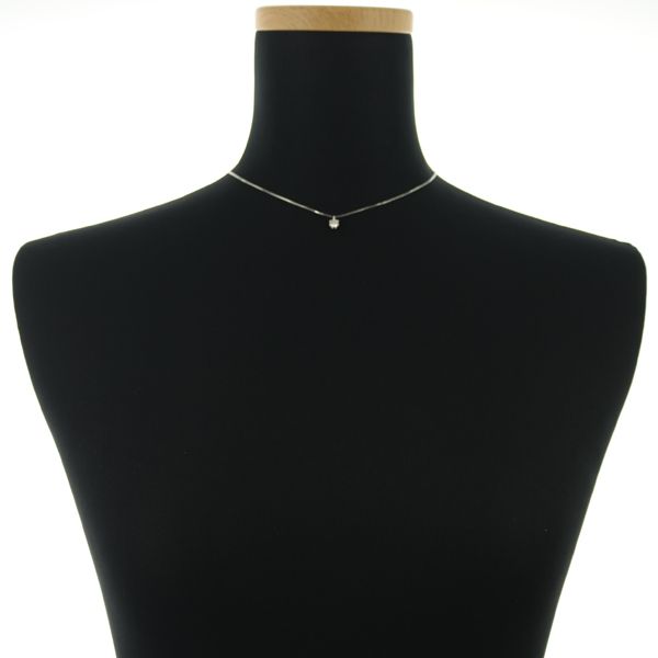 TASAKI タサキ ネックレス ダイヤ ダイヤモンド 0.31ct 一粒 K18WG  