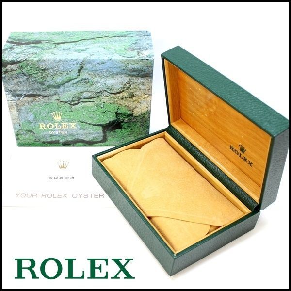 ROLEX純正BOX 冊子 まくら ロレックス 2000年頃～2005年頃 BOX ①