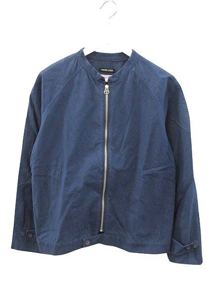 FRANK LEDER ノーカラージャケット Frank Leder Grey Brown Wool Janker Jacket | kado〔カド オノミチ〕