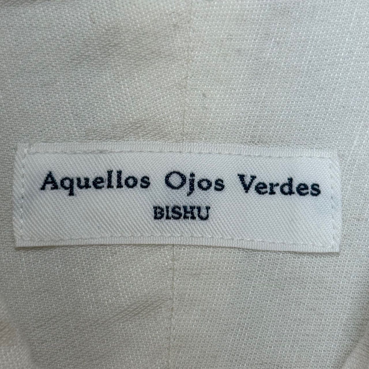 その他ブランド / 長袖シャツ/2/--/CRM/AOV-22F-SC08-3// Aquellos Ojos Verdes リネン シャツ AOV-22F-SC08-3 アケヨスオホス