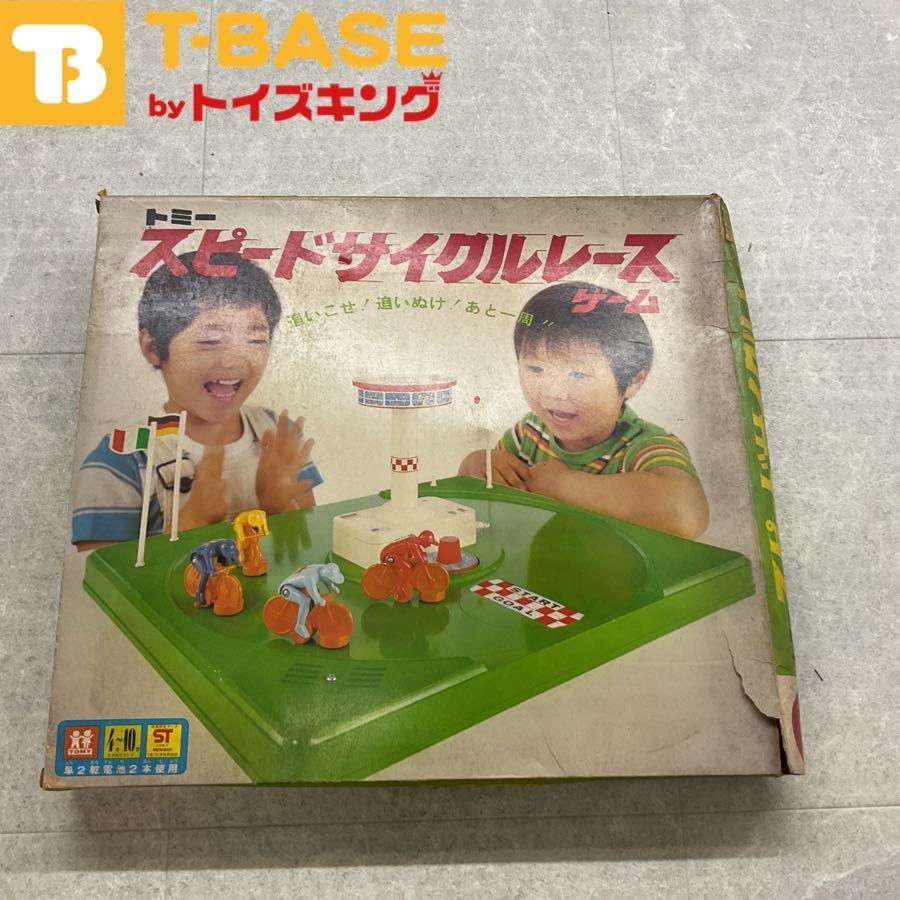 TOMY トミー  スピードサイクル レースゲーム  昭和 レトロ ビンテージ ノスタルジー