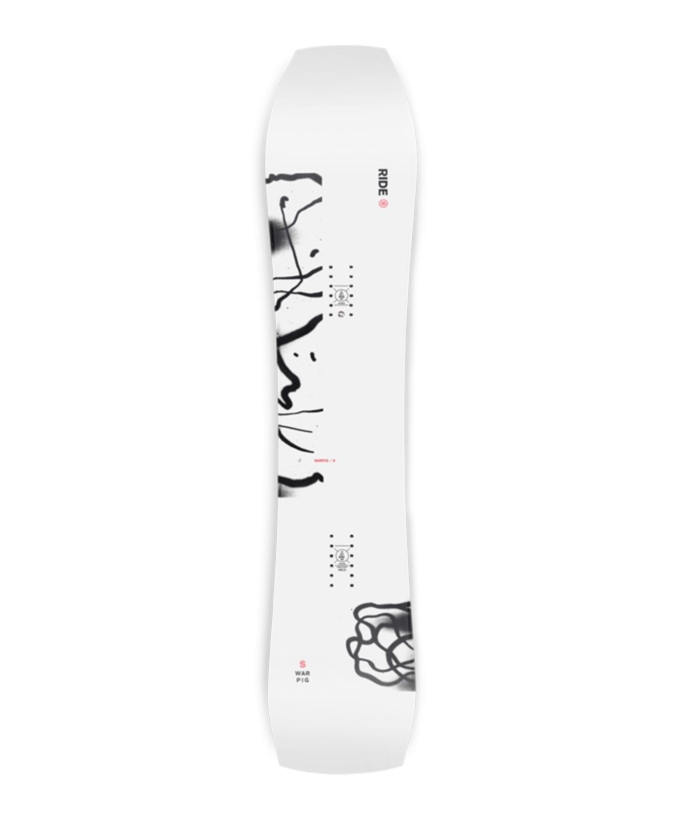 黄瀬川店 店頭在庫】ライド RIDE スノーボード用品 WARPIG M