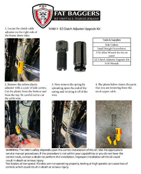 クラッチアジャスター アップグレードキット