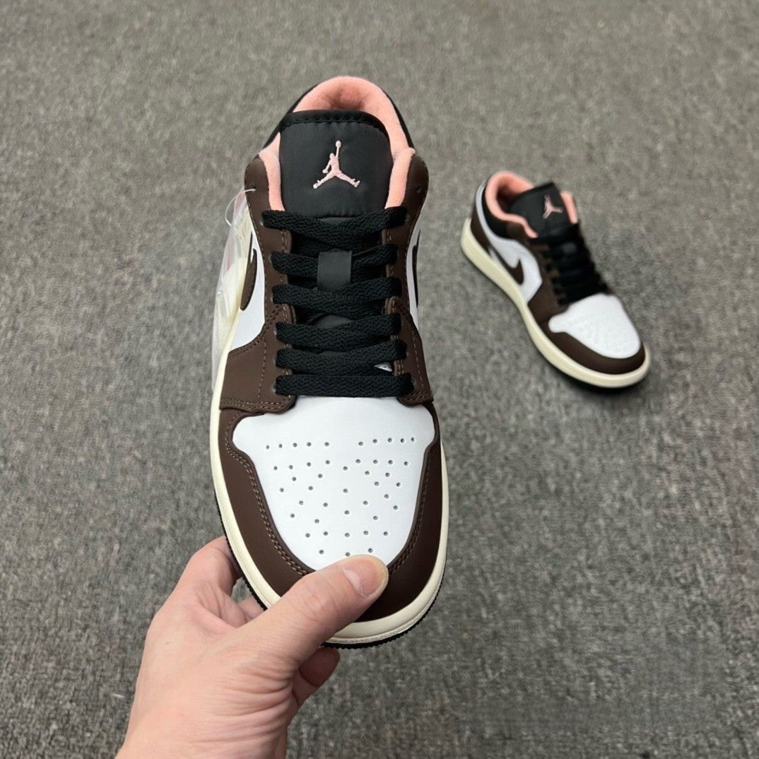 シューズ(男性用) AIR JORDAN 1 LOW SE Mocha Brown New Nike Air Jordan 1 Low SE GS Shoes Athletic Street Casual