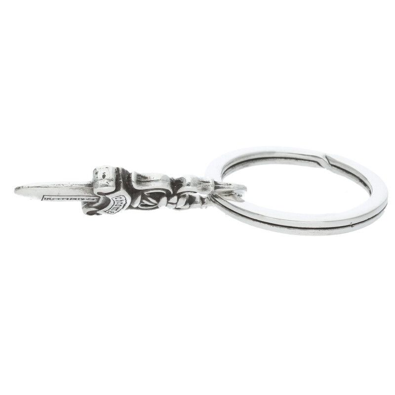 クロムハーツ キーリング#5ダガー シルバーキーリング CHROME HEARTS クロムハーツ キーリング ローラー#5ダガー