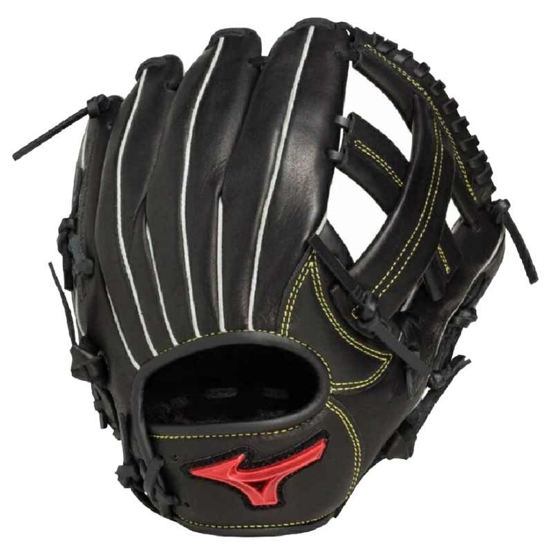 ミズノ MIZUNO 少年軟式用 ウィルドライブ レッド 小指2本入れ