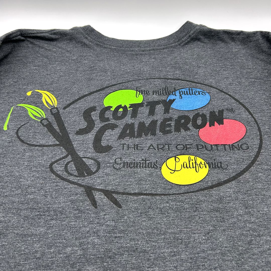 大福 サークルT刺繍 スコッティキャメロン ストレッチモックネックシャツ スコッティキャメロン サークルt Tシャツ 大福 サークルT刺繍