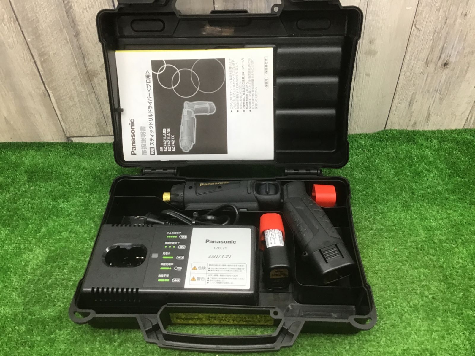 送料無料 Panasonicパナソニック♪7.2v充電スティックドリルドライバー♪EZ7421LA2ST3ペン型♪アクトツール富山店♪A