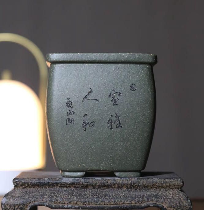 四角筒 紫砂の鉢 盆栽鉢 植木鉢 小品盆栽鉢 大品盆栽鉢 四方植木鉢 紫砂の鉢盆栽鉢 植木鉢 小品盆栽鉢 大品盆栽鉢