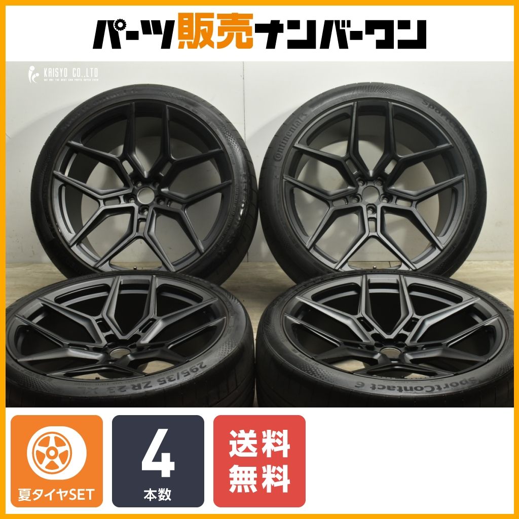 【大口径】VOSSEN EVO-4 23in 10.5J+0 12J+18 PCD112 コンチネンタル スポーツコンタクト6 295/35R23 335/30R23 アウディ RSQ8 即納可能