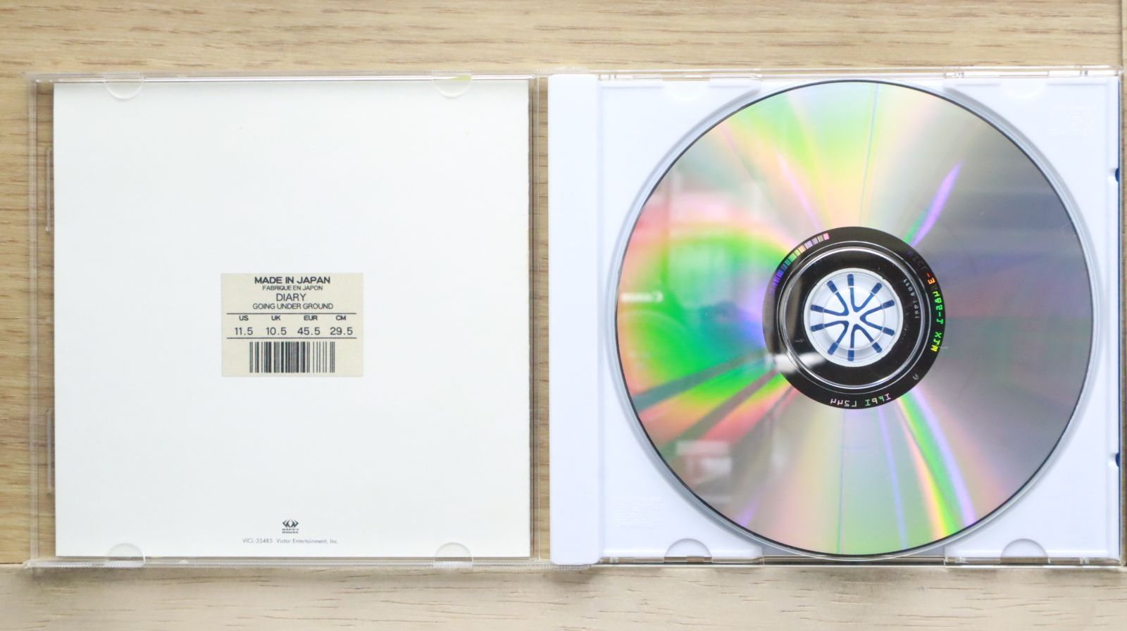 ベン▪リー (グランポー▪ウッド) cd 日本盤 国内盤CD☆ゴーイング・アンダー・グラウンド/GOING UNDER