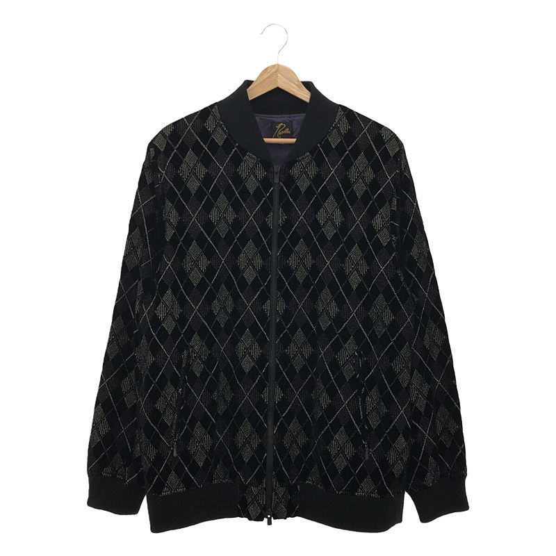 ヒ*ト様 ニードルス B.B. JACKET ベロア アーガイル ジャケット ヒ*ト様 ニードルス B.B. JACKET ベロア アーガイル ジャケット