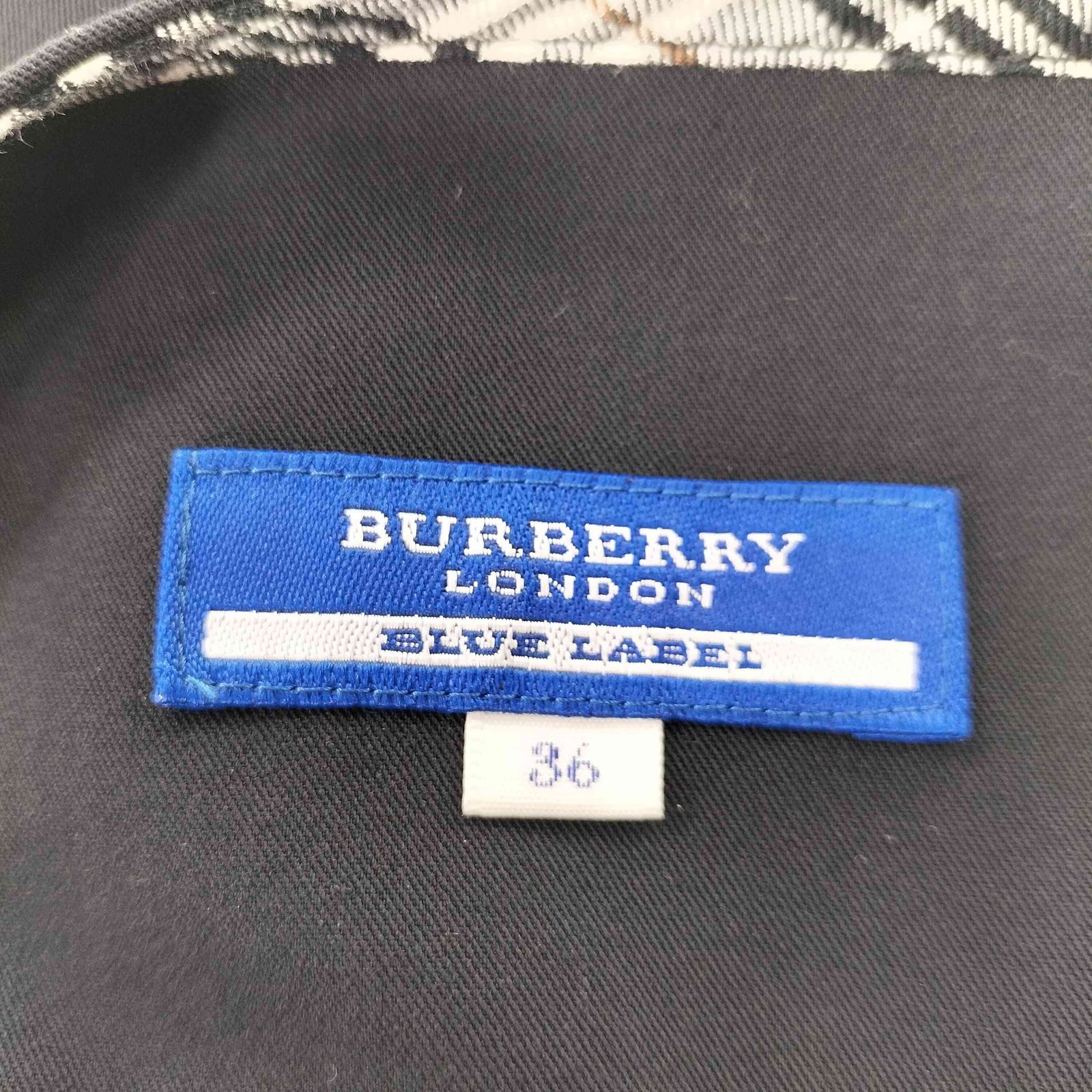 バーバリーブルーレーベル BURBERRY BLUE LABEL サイド バックル