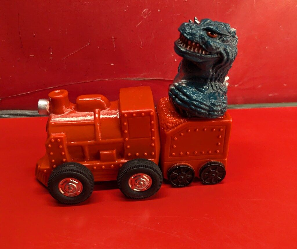 サリジルシ サルジルシのワッキー怪獣レーシング ゴジラ1962