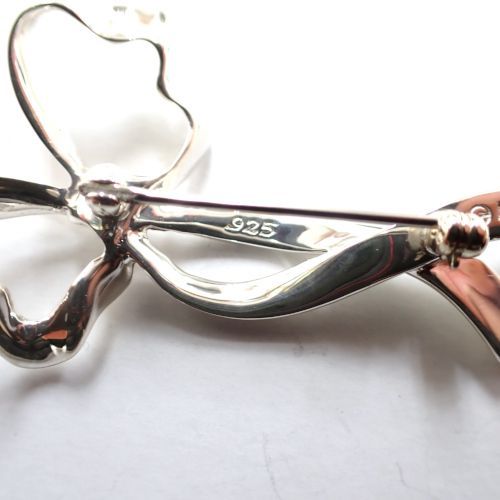ティファニー TIFFANY&Co. 1985 シルバー SV925 リボン ブローチ