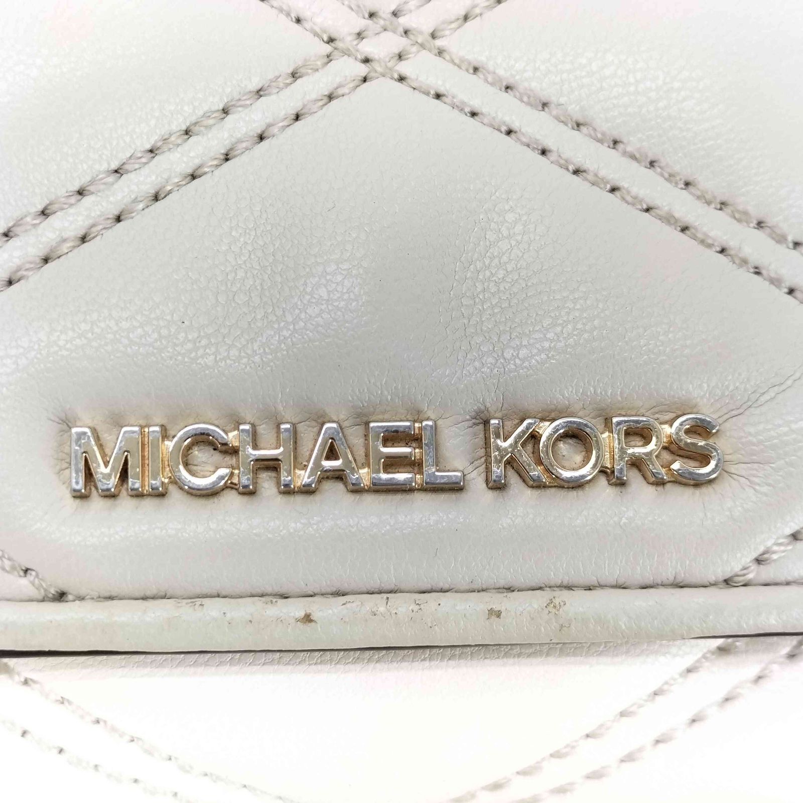 関税送料込♪MICHAEL KORS/キルティング ウォレット マイケルコース Michael Kors キルティング コンパクト