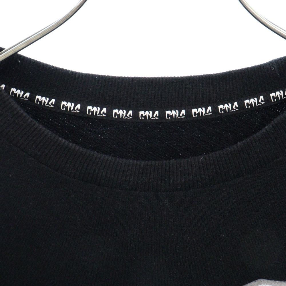 cvtvlist (カタリスト) DAILY TEE ロゴパッチスウェット半袖Tシャツ