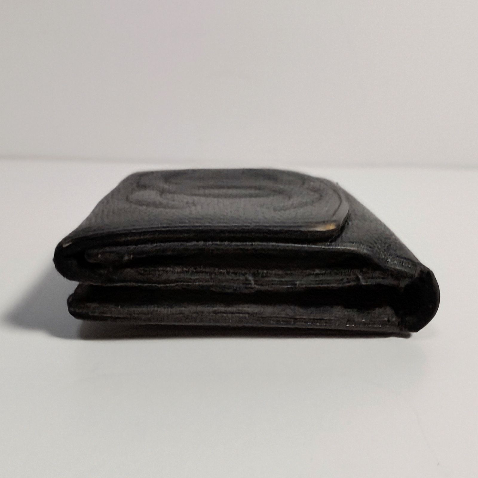 CHANEL シャネル　デカココ　キャビアスキン　Wホック　三つ折り財布 CHANEL シャネル 財布 キャビアスキン 三つ折り レザー ココ