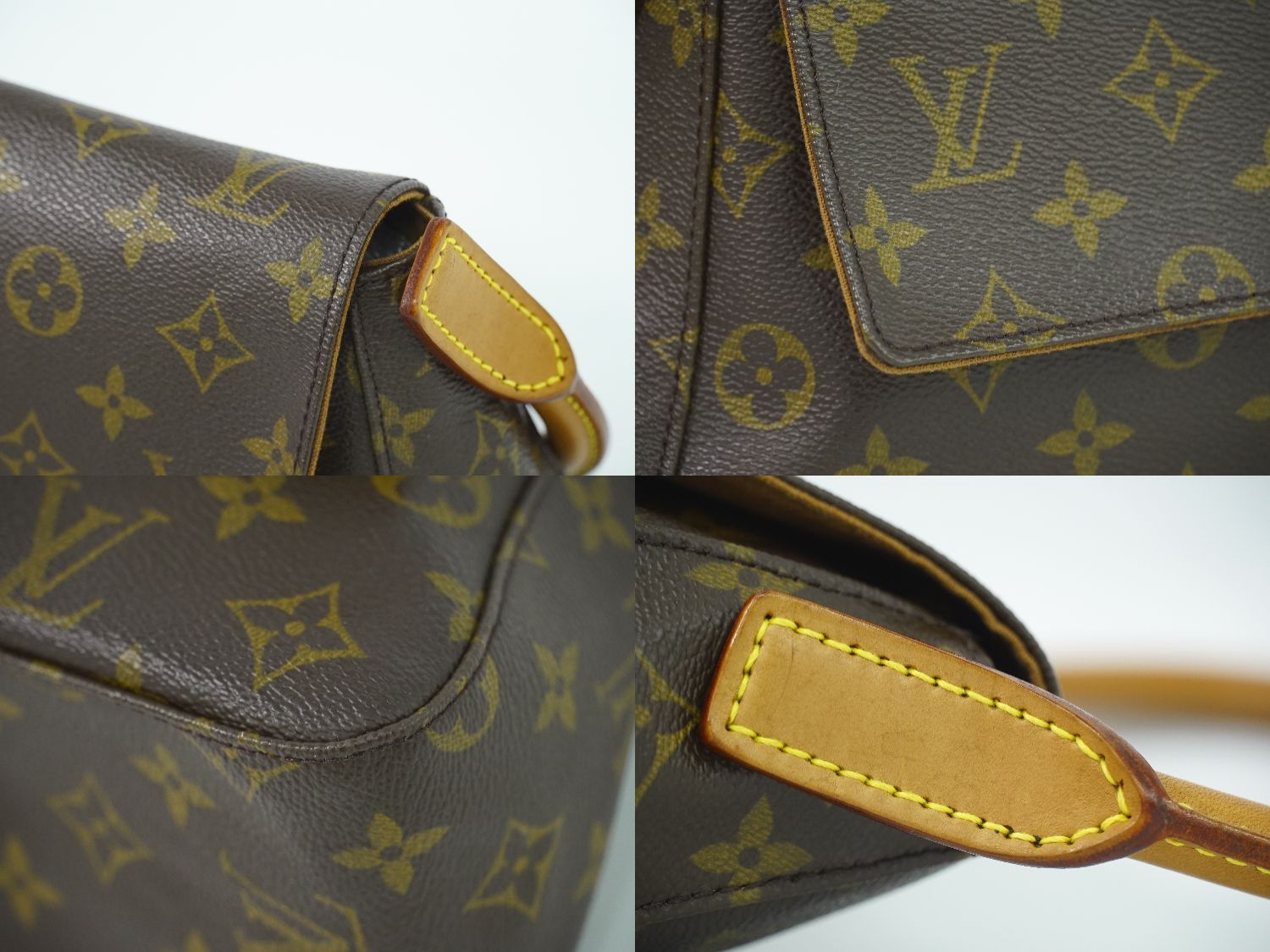 本物 ルイヴィトン LOUIS VUITTON LV ミニルーピング モノグラム ショルダーバッグ ハンドバッグ ブラウン M51147 Mini  Looping ビトン バッグ 中古 【フォロー割】 - メルカリ