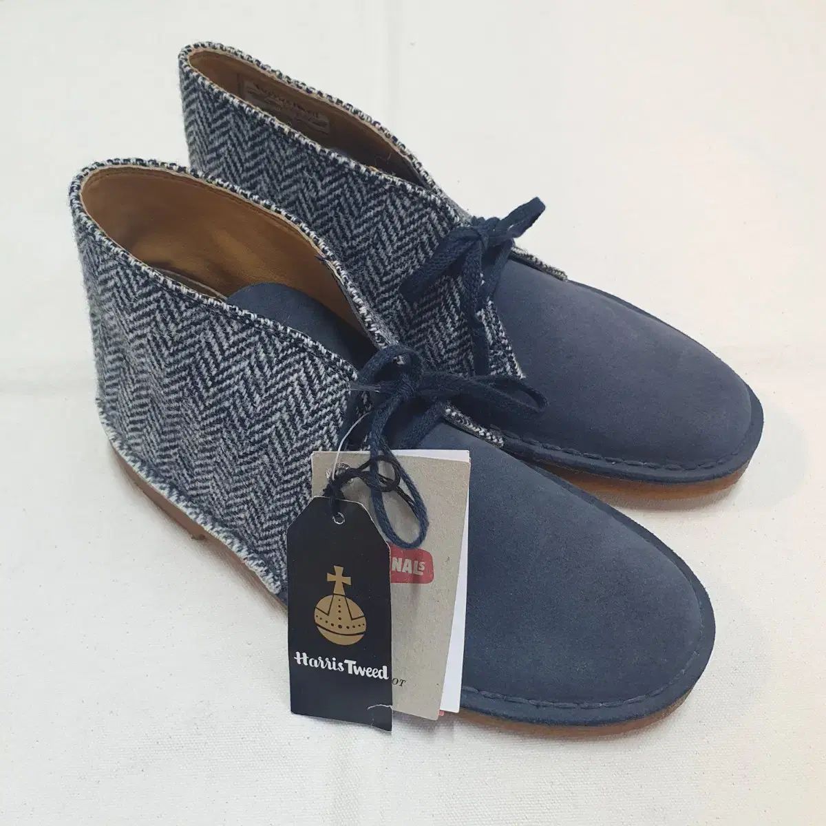 250 Clarks クラークス ハリストウィード デザートブーツ