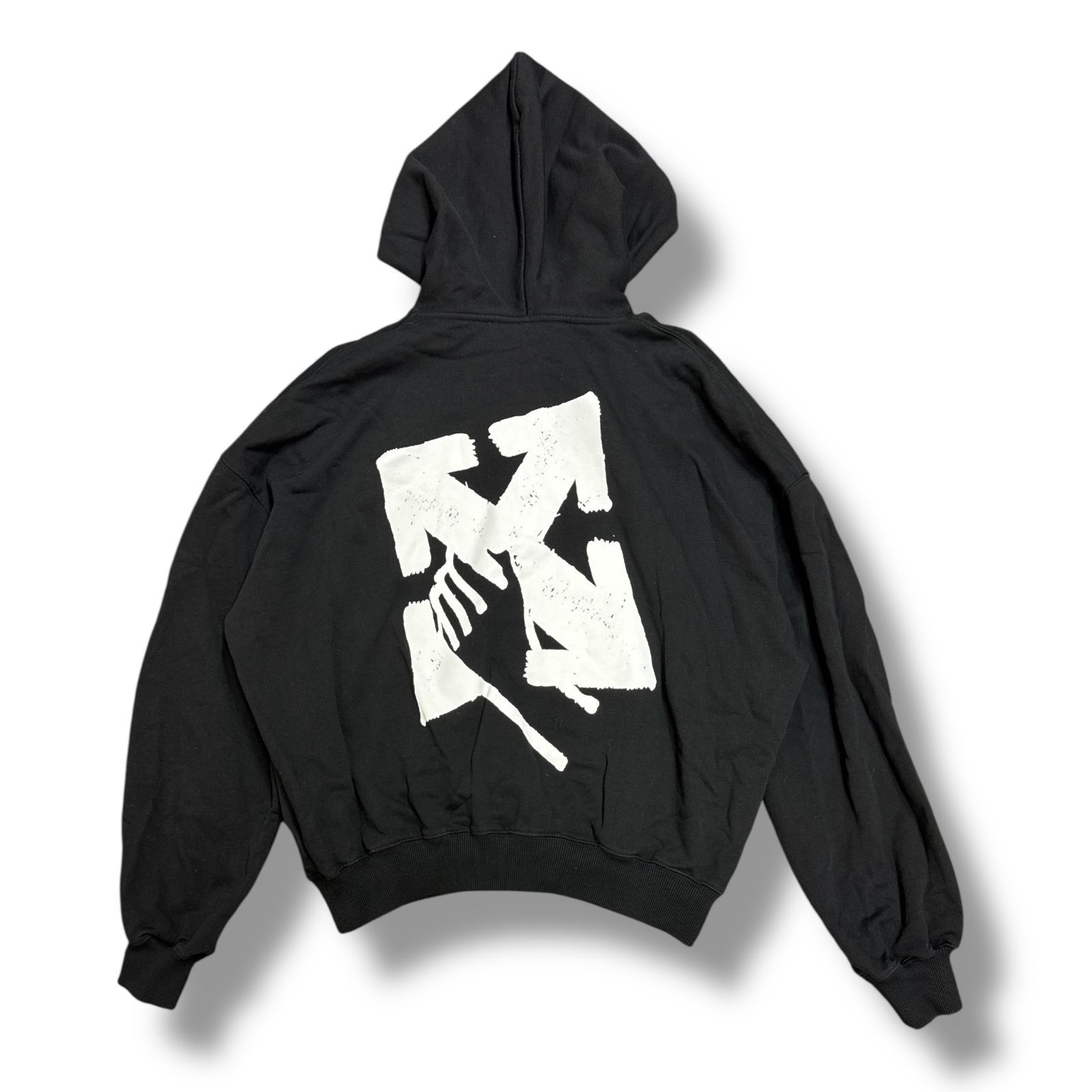 【2025新春福袋】 国内正規 スウェット ハンドアロー Hoodie Arrow Hand OFF-WHITE トップス