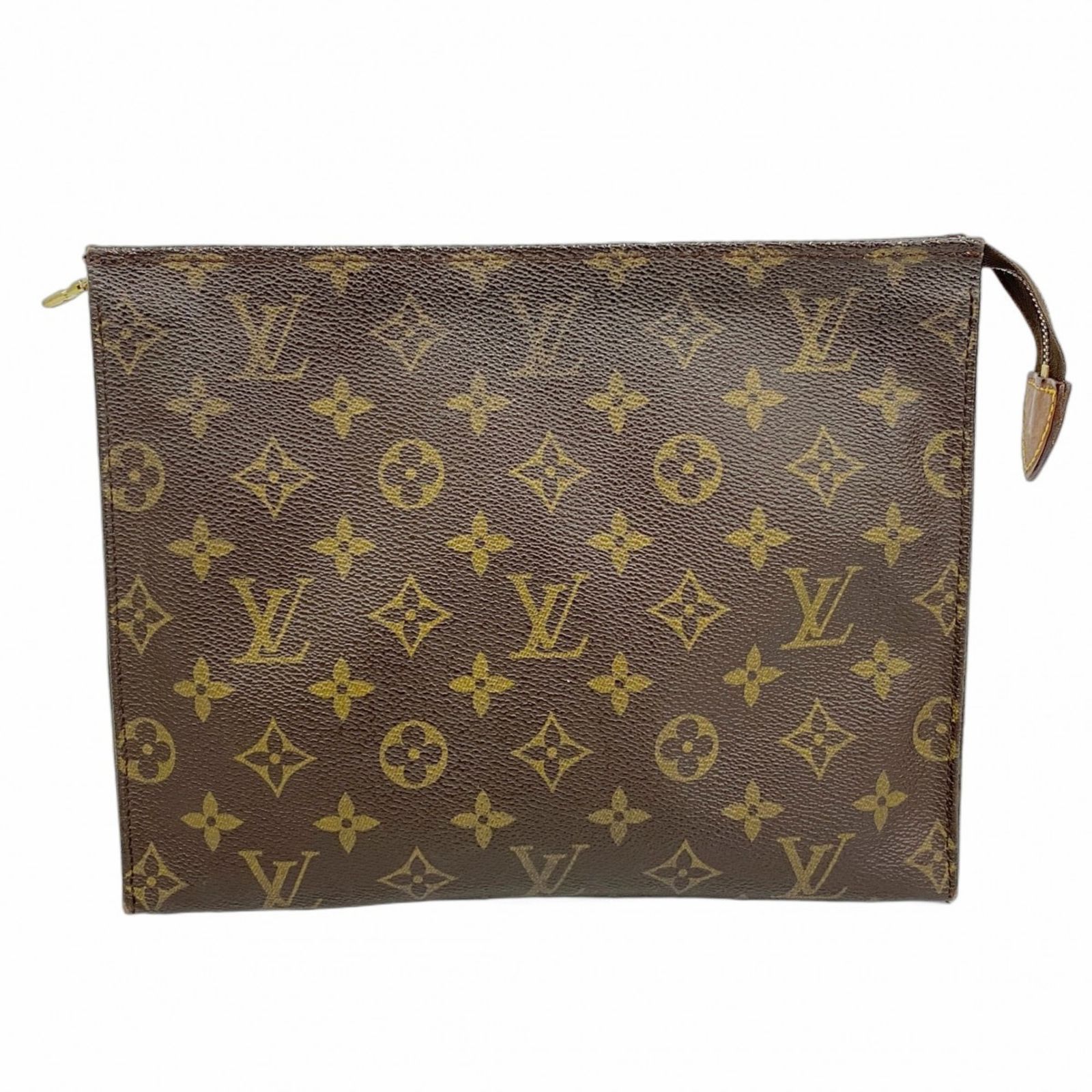 ルイ ヴィトン Louis Vuitton ルイ ヴィトン ポーチ モノグラム ポッシュトワレット26 M47542 ブラウンレディース