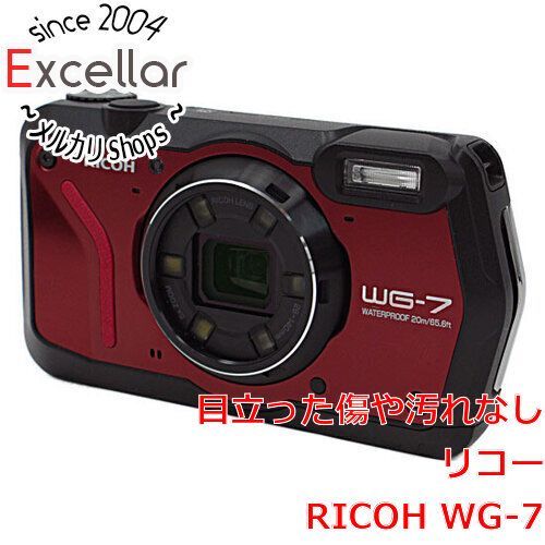 bn:7] RICOH WG-7 [レッド] - cecati92.edu.mx