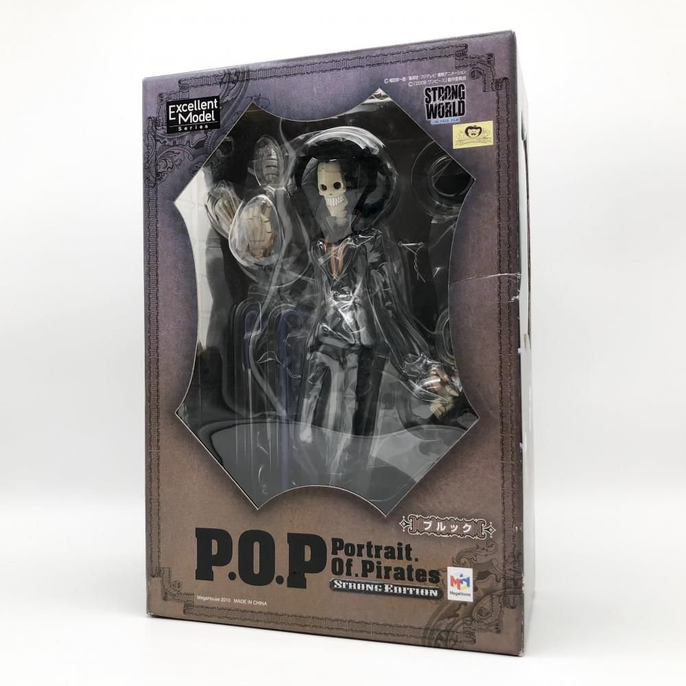 【中古】未開封 メガハウス ONE PIECE FILM STRONG WORLD ワンピース P.O.P STRONG EDITION ブルック[17]