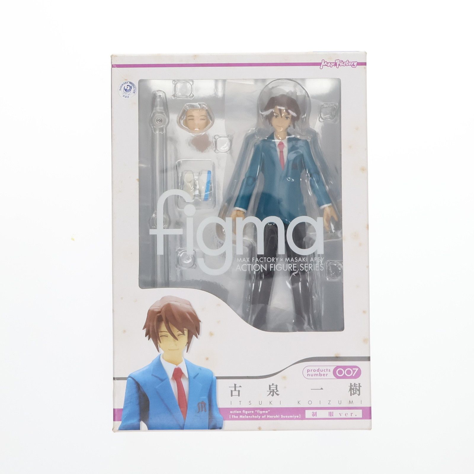 figma(フィグマ) 007 古泉一樹(こいずみいつき) 制服ver. 涼宮ハルヒの憂鬱 完成品 可動フィギュア マックスファクトリー