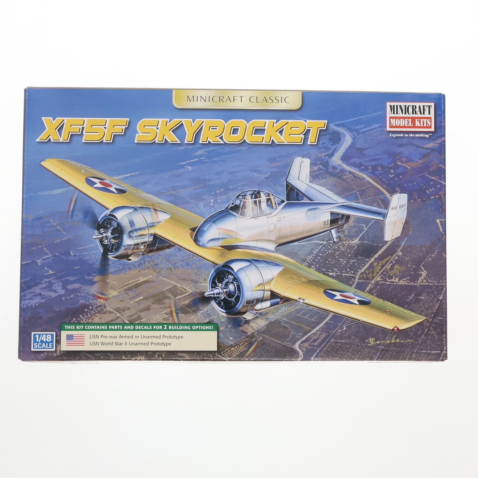 1/48 WW.II アメリカ海軍 XF-5 スカイロケット プラモデル(MC11660) ミニクラフト