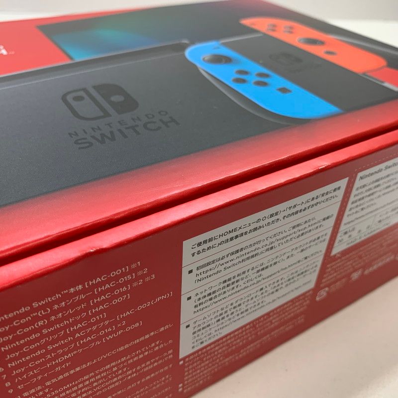新品未使用】Nintendo Switch ネオンブルー/ネオンレッド 新品未使用