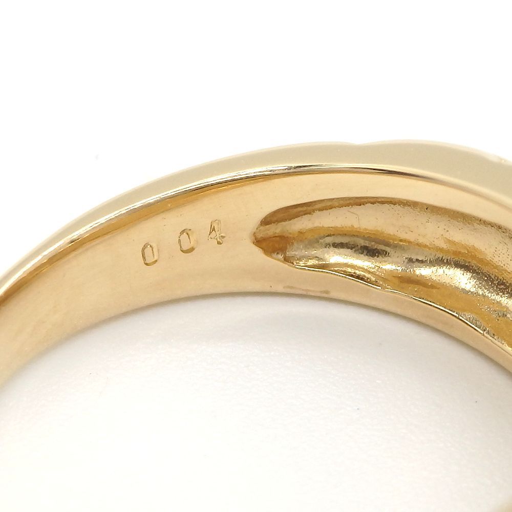 Guy Laroche ギラロッシュ シルバー925 K18リング ダイヤ19号 Guy Laroche ギラロッシュ シルバー925 K18リング ダイヤ19号
