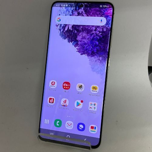 【訳あり品】Galaxy S20 5G SC-51A docomo SIMロック解除済 ホワイト【保証なし】