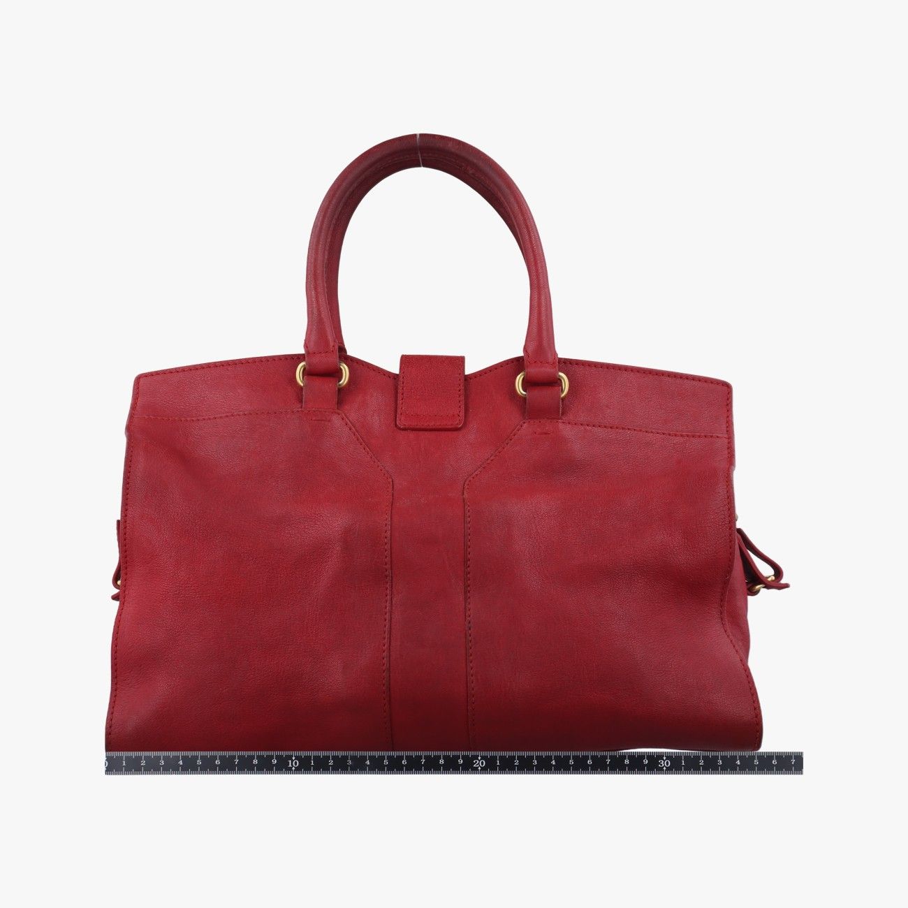 イヴサンローランYves Saint Laurentカバス シック レッド レザー 