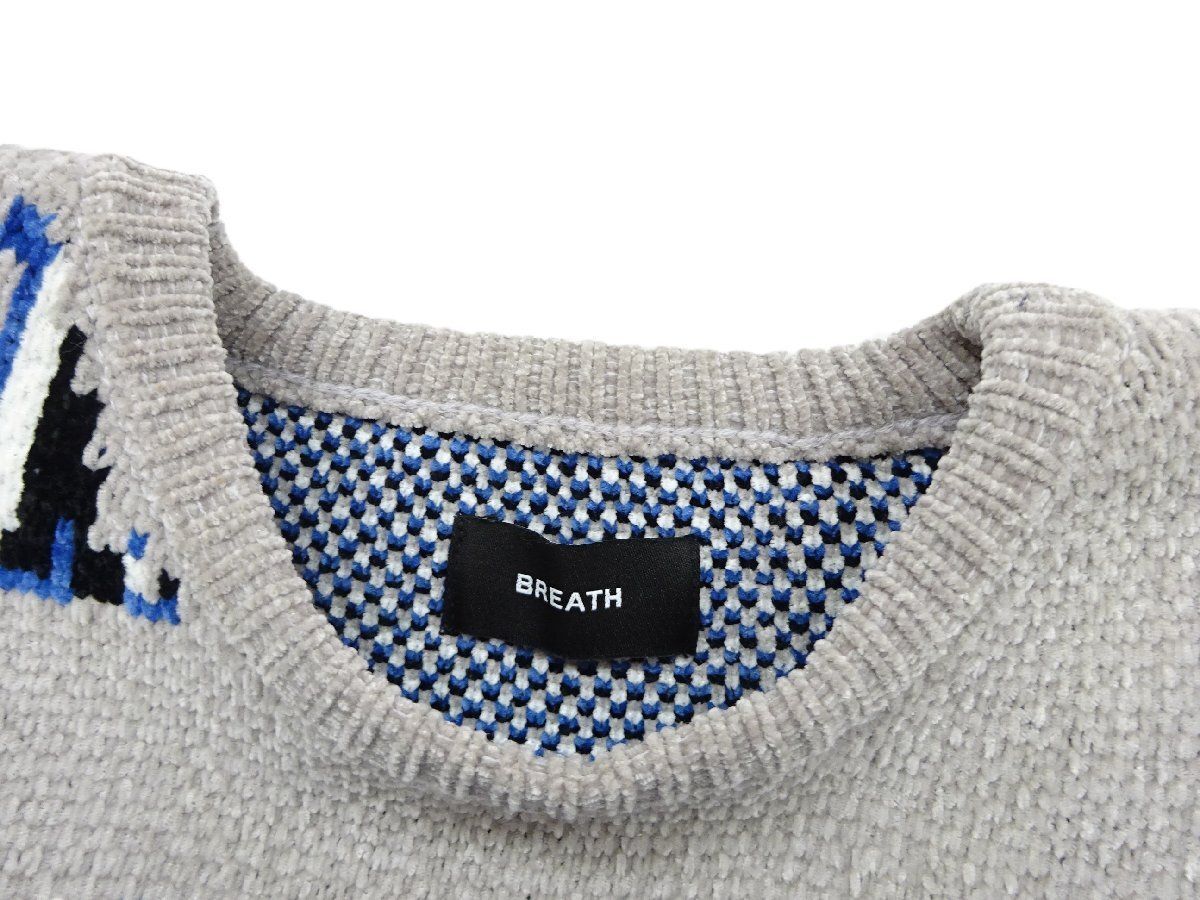 BADHOP G-k.i.d 着用【未使用】BREATH ブレス 44 WEAR MOLE KNIT