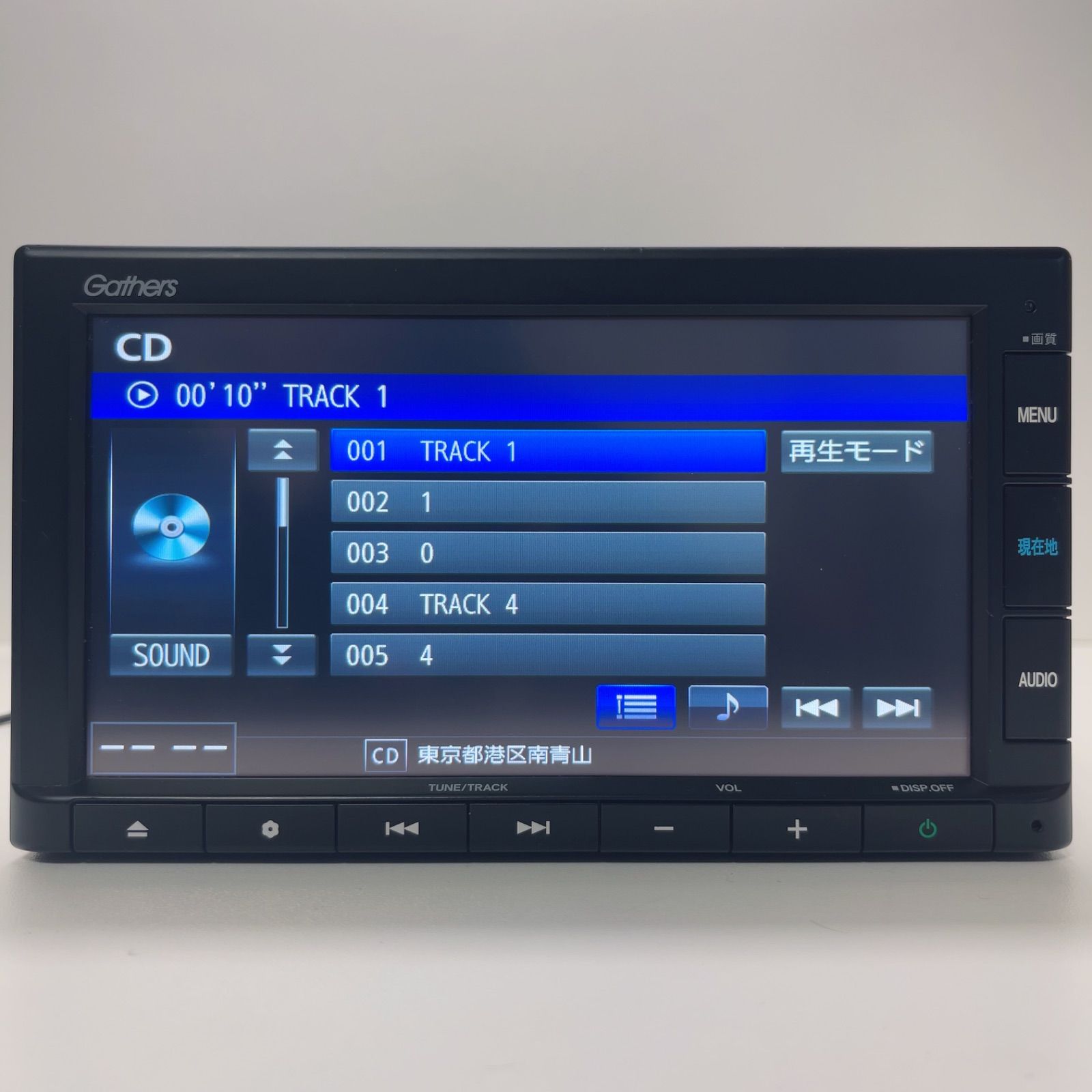 美品 HONDA 純正 ナビ キャザーズ Gathers VXM-205Ci タッチパネル正常ホンダSD CD AM FM USB ipod  BLUETOOTH機能 - メルカリ