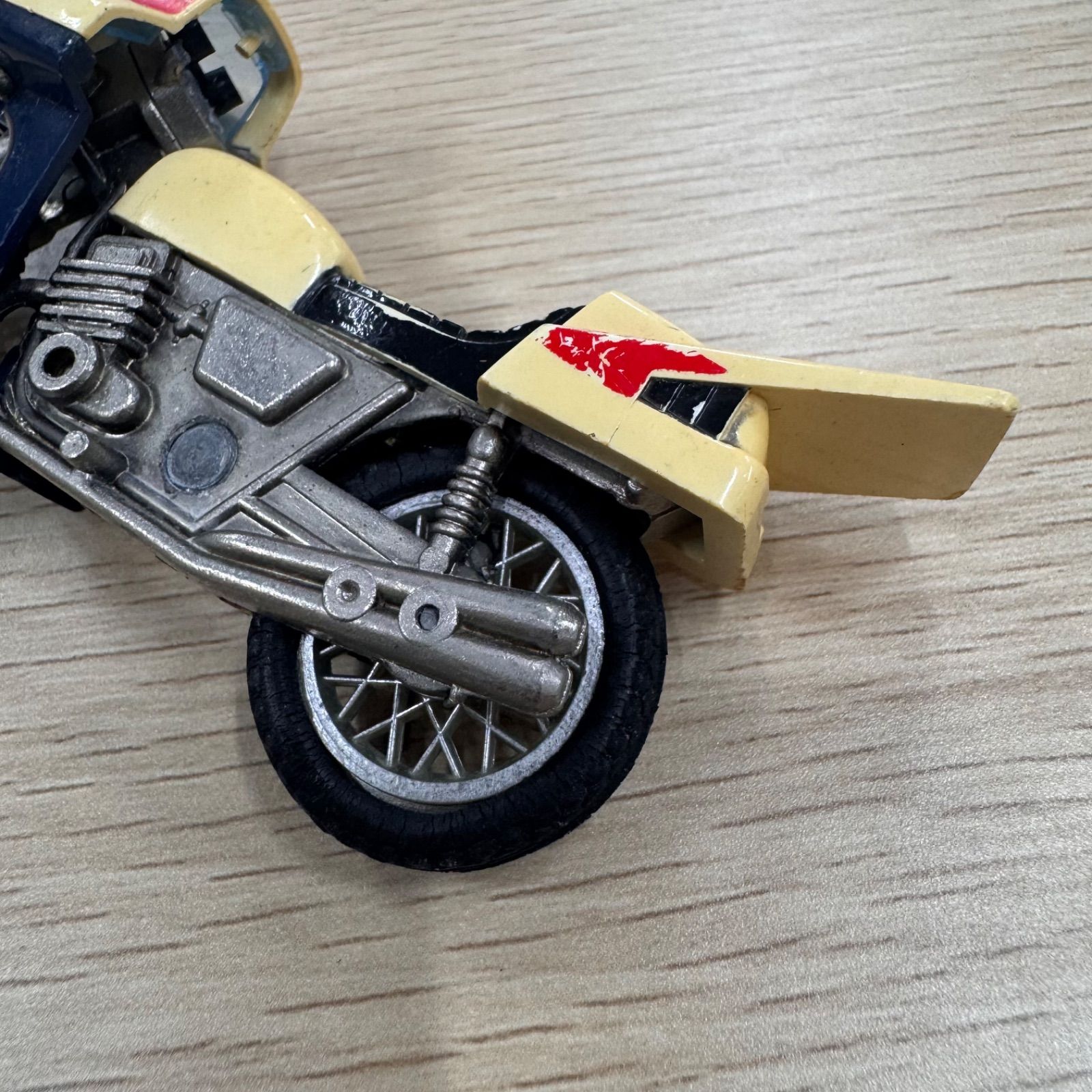 デンジマン デンジマシーン ミニカー 超合金 ポピー 電子戦隊デンジマン デンジマシーンバイク 超合金 当時物