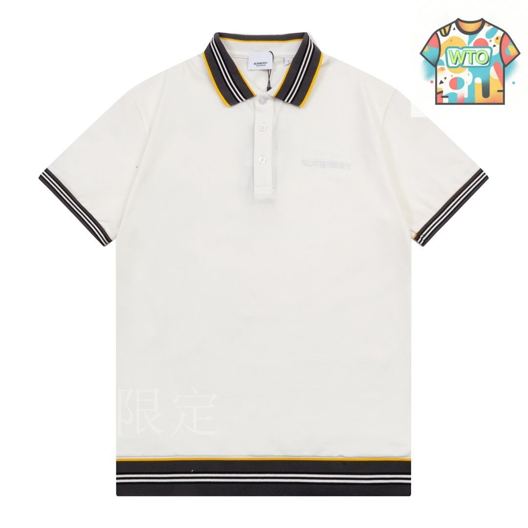 BURBERRY　デザインポロシャツ　刺繍ロゴ　ワンポイント　三陽商会　ホワイト Amazon | [BURBERRY] [バーバリー] ポロシャツ トップス