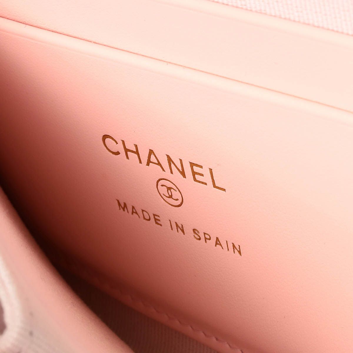 新品 シャネル CHANEL カードケース フラグメントケース ピンク - メルカリ