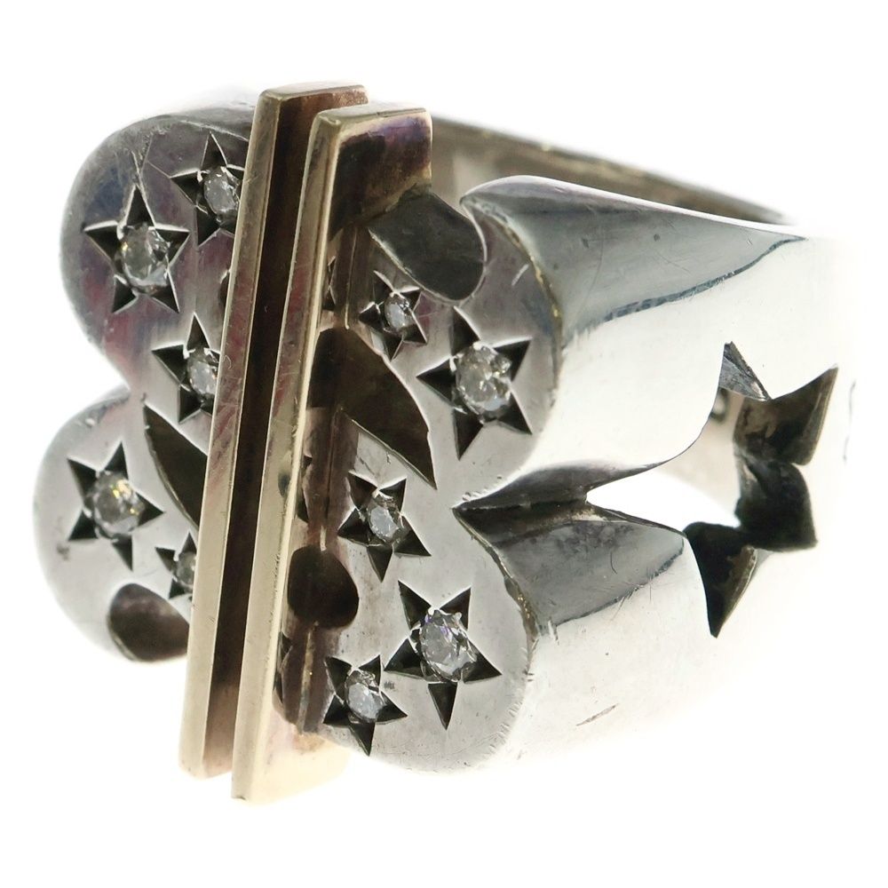 TENDERLOIN テンダーロイン T-$ RING GOLD STONE ダラーリング シルバー|ゴールド 19号