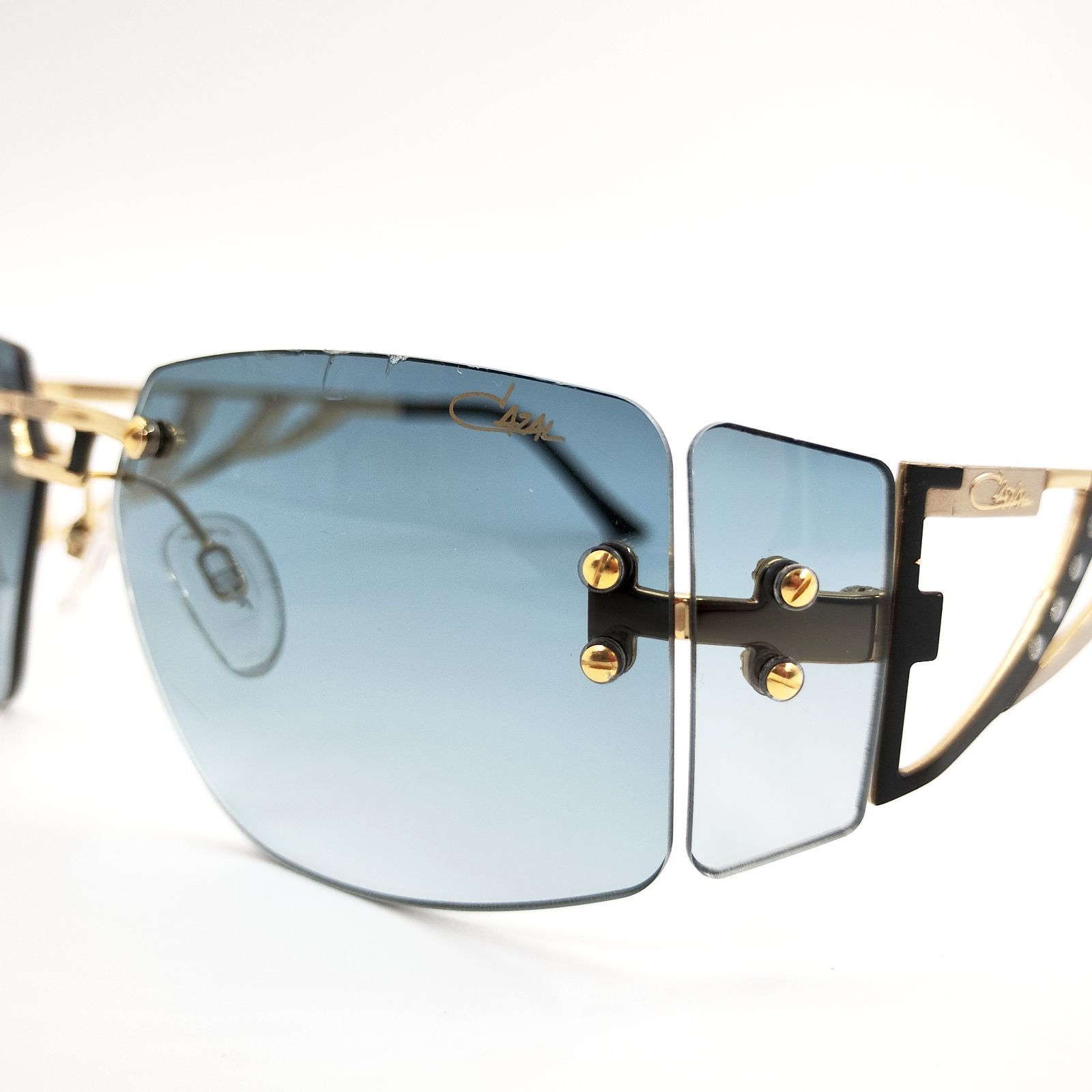 CAZAL カザール サングラス 度なし MOD 926 リムレス ケース付き