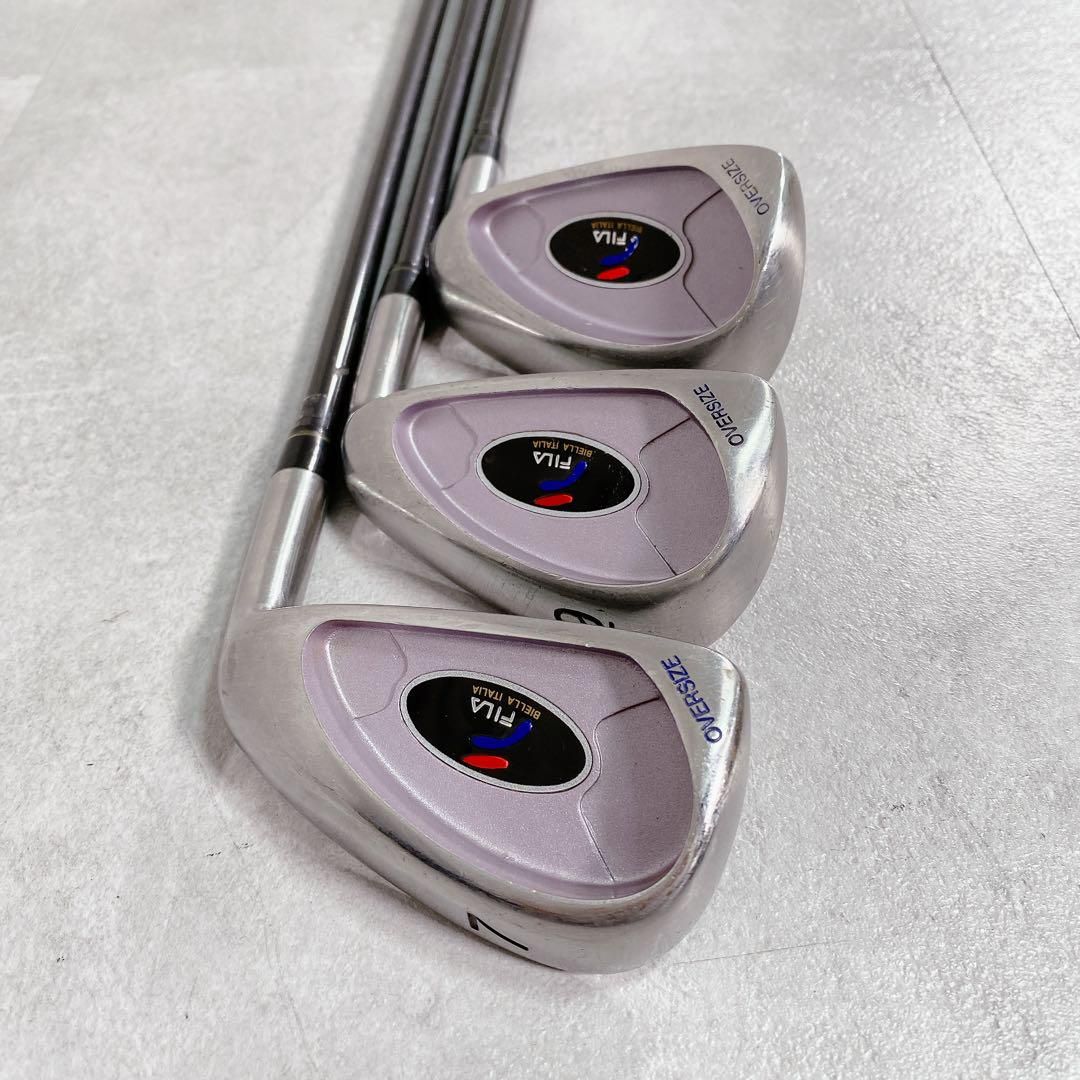  X 394 FILA フィラ レディース ゴルフ クラブセット 7点 クラブセット レディース