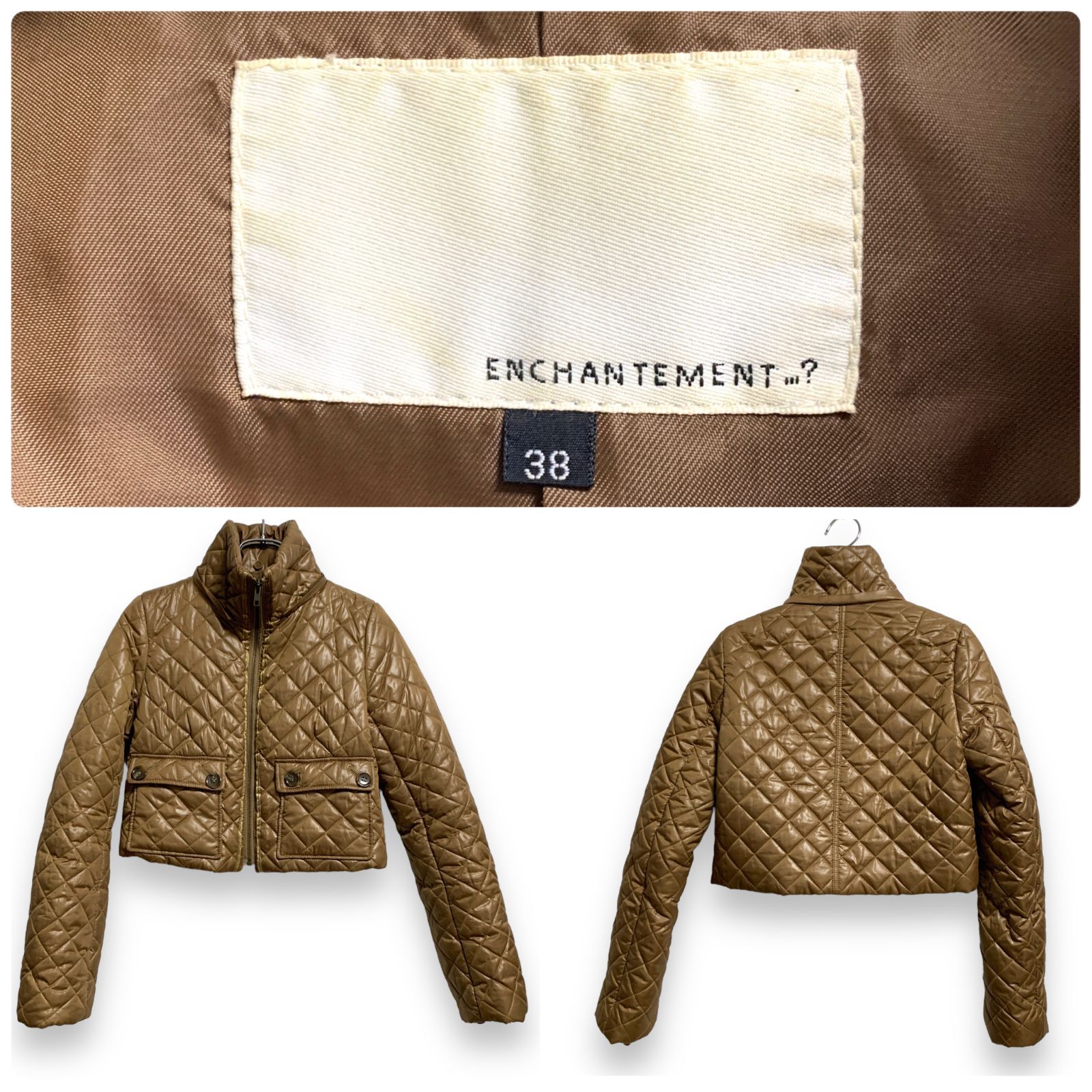 訳アリ品】ENCHANTEMENT...? アンシャントマン ファー付き ショート 
