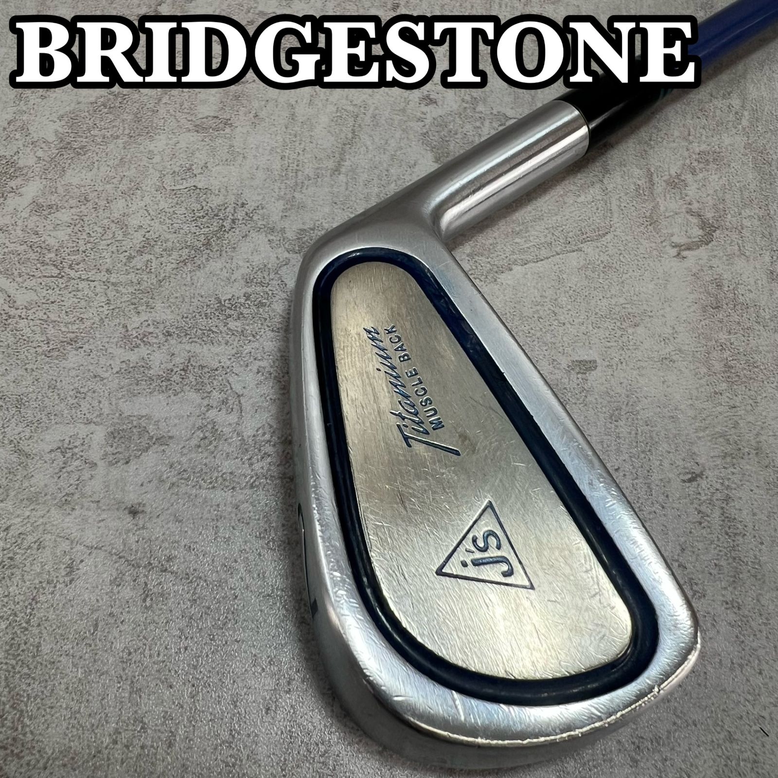 BRIDGESTONE - BRIDGESTONE　ブリヂストン　js　メンズゴルフ2番アイアン　カーボン　S　右利き用　38.5インチ　D-1　約391g　ミッドアイアン BRIDGESTONE ブリヂストン js メンズゴルフ2番アイアン カーボン