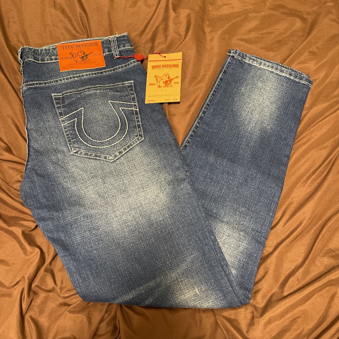 065 TRUE RELIGION 8801 ストレッチデニム 36インチ - 313ショップ Re