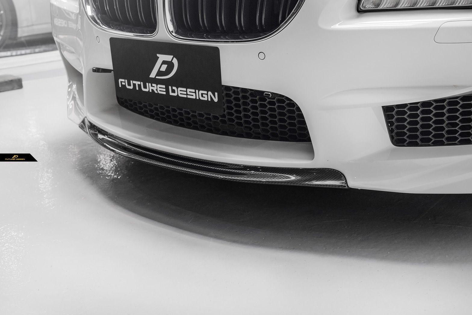 FUTURE DESIGN BMW 6シリーズ F06 F12 F13 M6フロント用 リップスポイラー DryCarbon ドライカーボン RKP カスタム エアロ